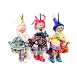 BEFANA VOLANTE SU SCOPA CM 30