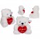 ORSO IN PELUCHE CM 22 CON CUORE ROSSO