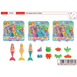 BLISTER COPPIA SIRENETTE