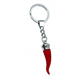 PORTACHIAVI CORNETTO ROSSO SINGOLO
