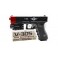 PISTOLA AIR SOFT CON TORCIA 