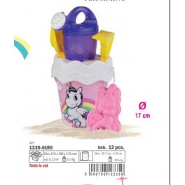 SECCHIELLO UNICORNO COMPLETO