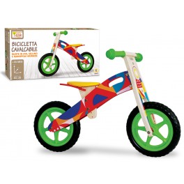 BICICLETTA LEGNO SENZA PEDALI