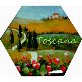 MAGNETE ESAGONO TOSCANA 3