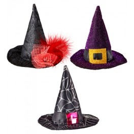 MINI CAPPELLI DA STREGA 3 ASS