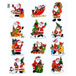 VETROFANIA NATALIZIA BABBO NATALE 
