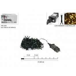 MINI LUCCIOLE 180 LED LUCE CALDA 