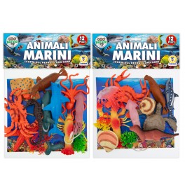 BUSTA ANIMALI MARINI 12 PZ 