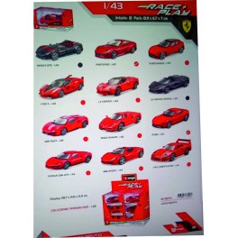 MODELLINI FERRARI GRAN TURISMO SC 1: 43