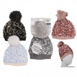 BERRETTO SOFT CON POM POM 