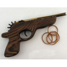 PISTOLA LEGNO ELASTICINI 
