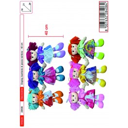 BAMBOLA DI PEZZA CM 40