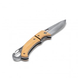 COLTELLO IN LEGNO CON MOSCHETTONE 