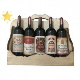 CALAMITA CASSETTA DI VINI IN LEGNO