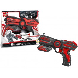 PISTOLA SOFT BULLET 6 DARDI SOFT INCLUSI