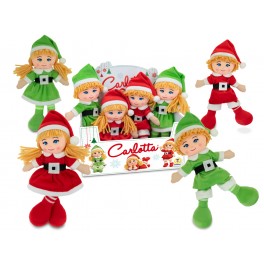 CARLOTTA BAMBOLA ELFO DI NATALE