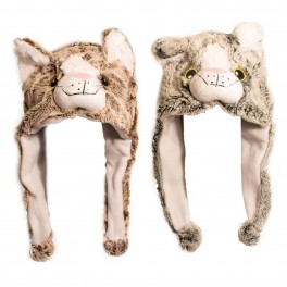 CAPPELLO GATTI BAMBINO CON POMPETTA